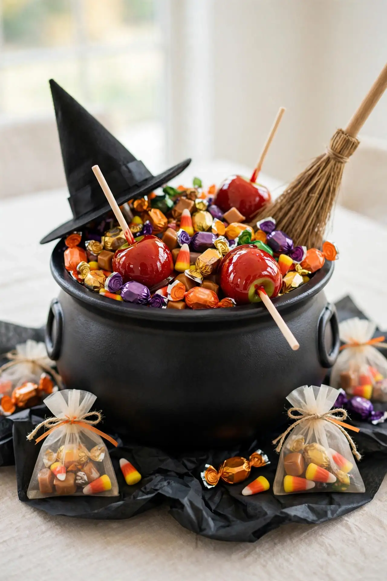 Witch Cauldron Display