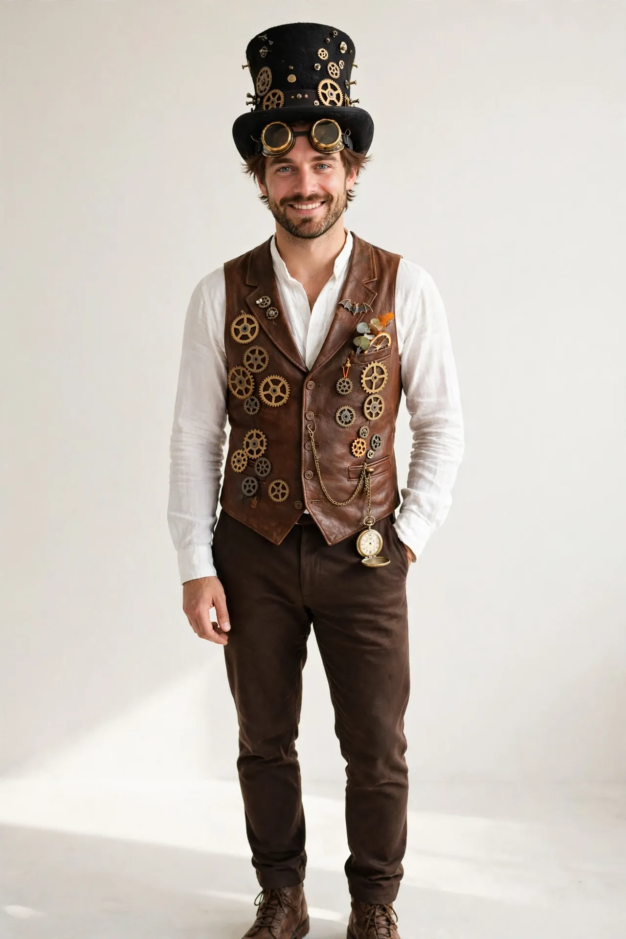 Steampunk Inventor Gear