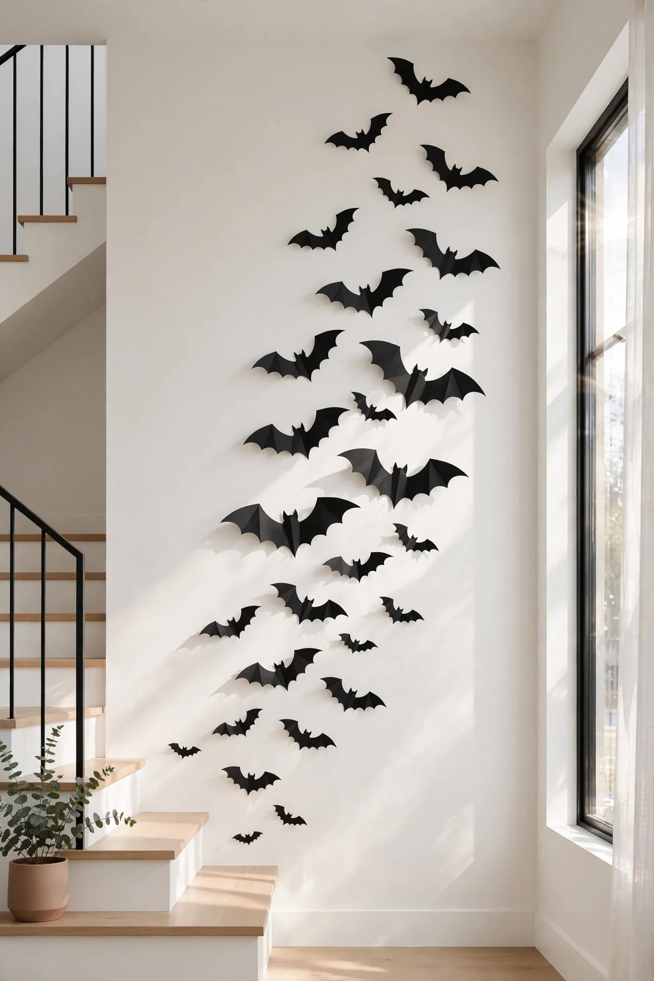 Bat Wall Silhouettes