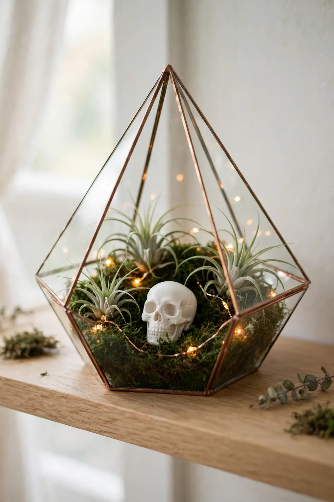 Elegant Skull Terrarium