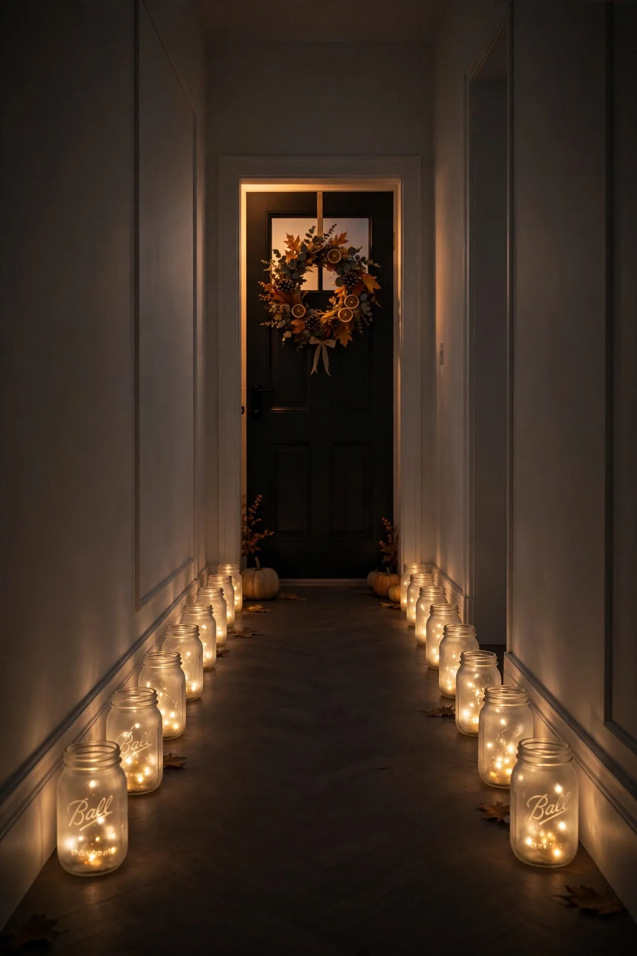 Glowing Mason Jars