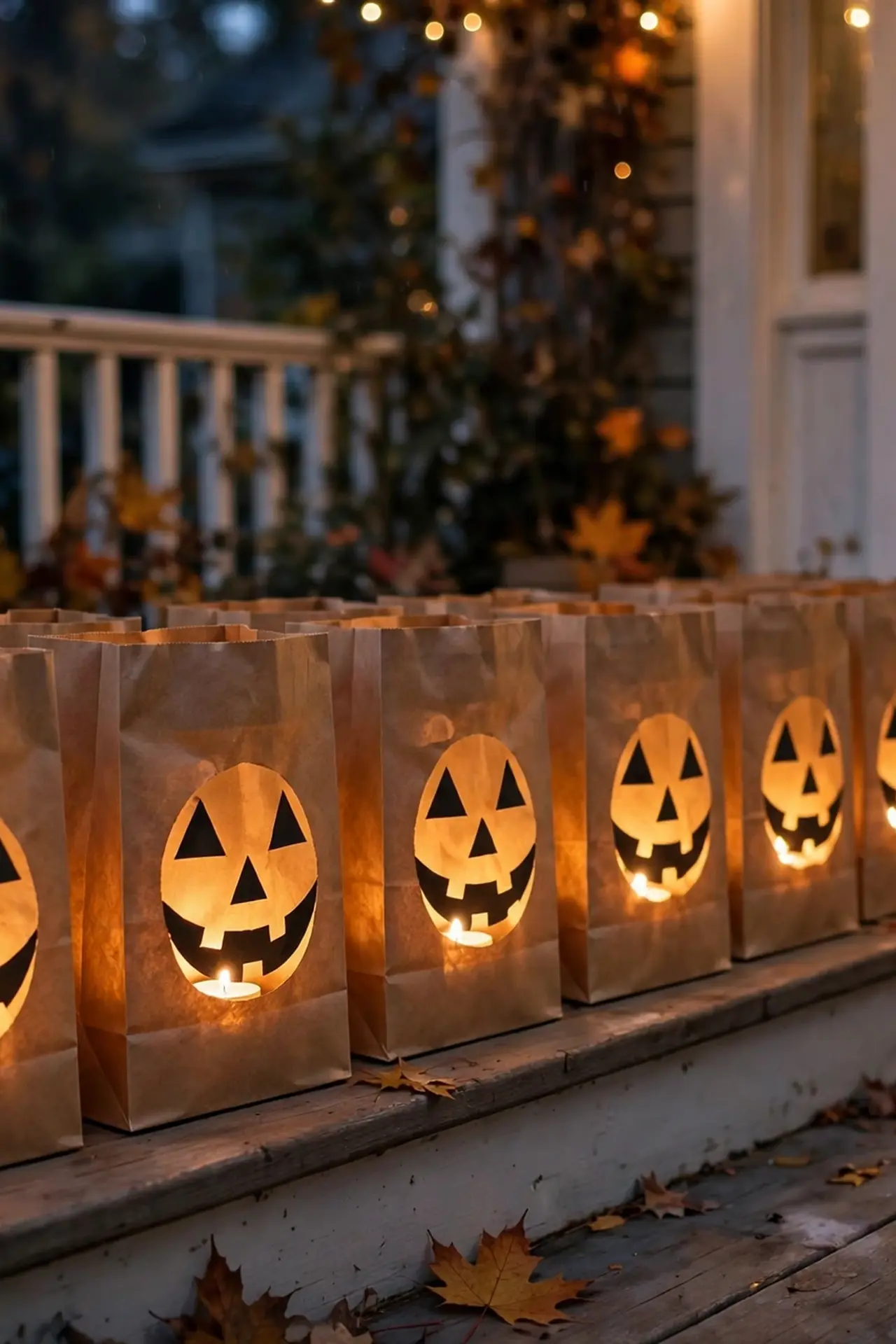 Paper Bag Lanterns