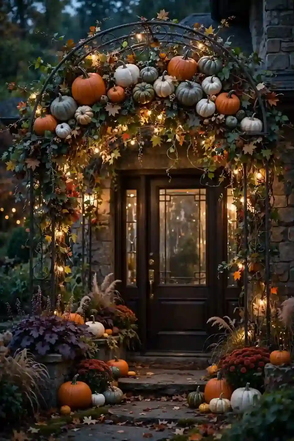Harvest Pumpkin Arch
