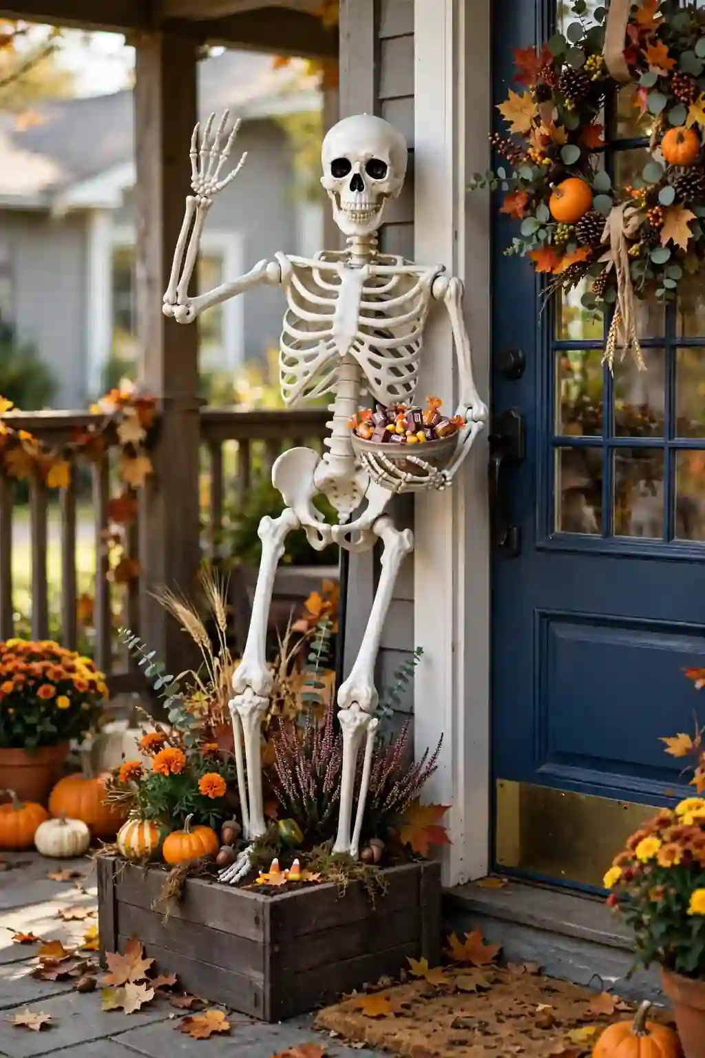 Skeleton Door Greeter
