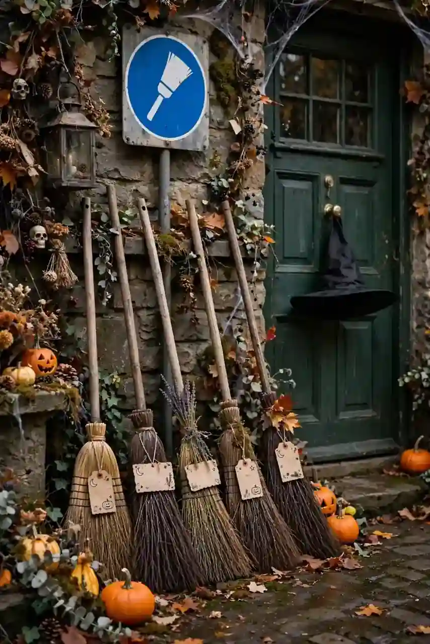 Bewitched Broom Display