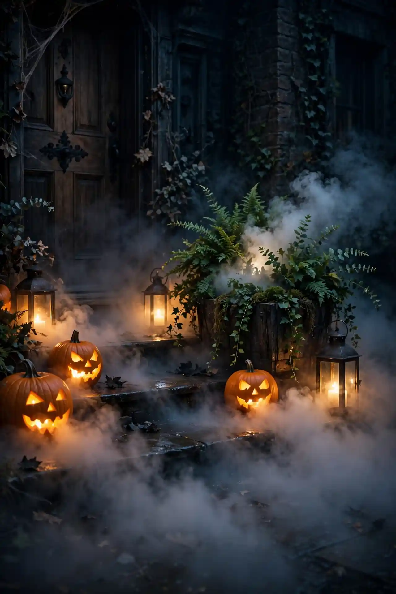 Haunted Wreath Glow