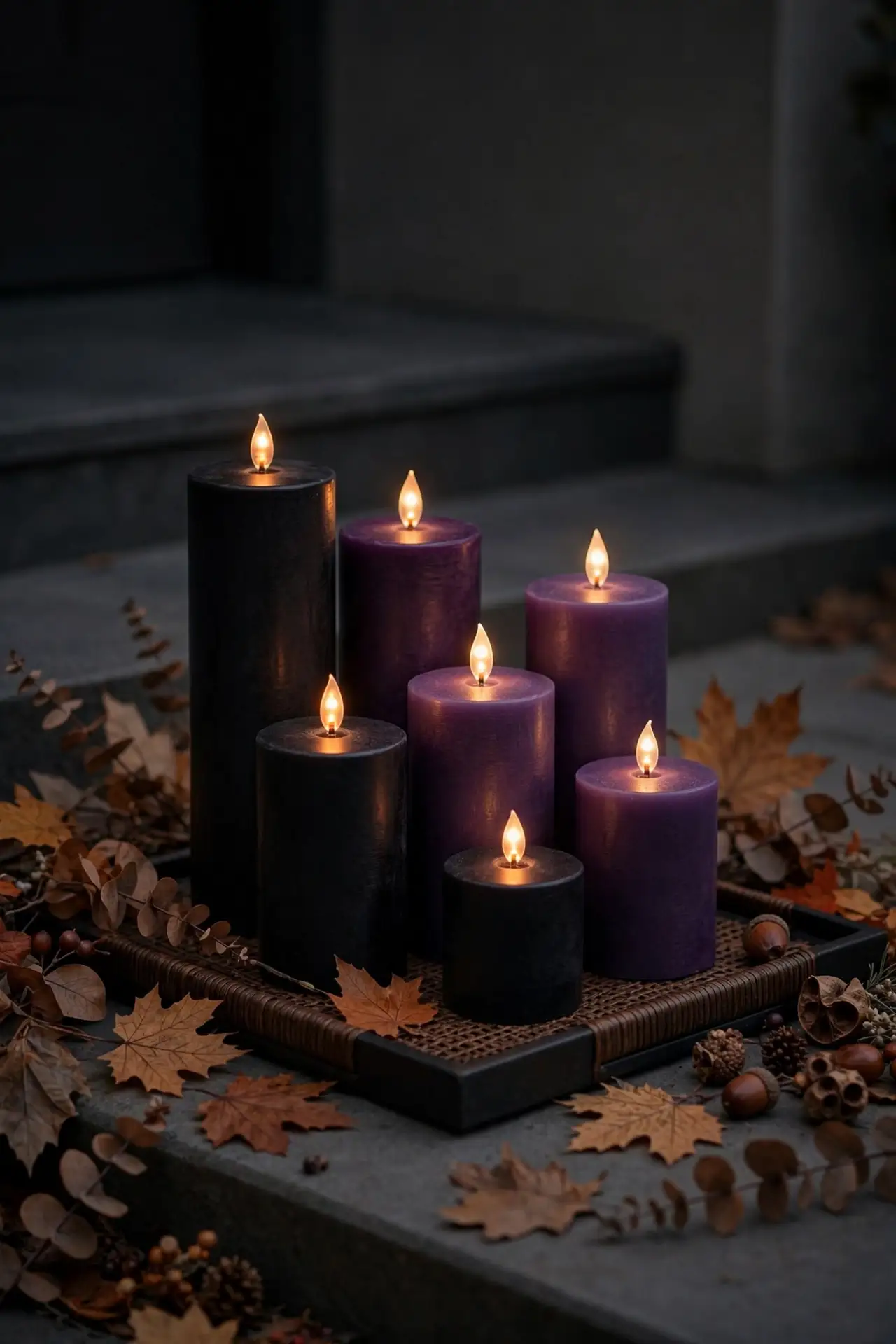 Eerie Candle Cluster
