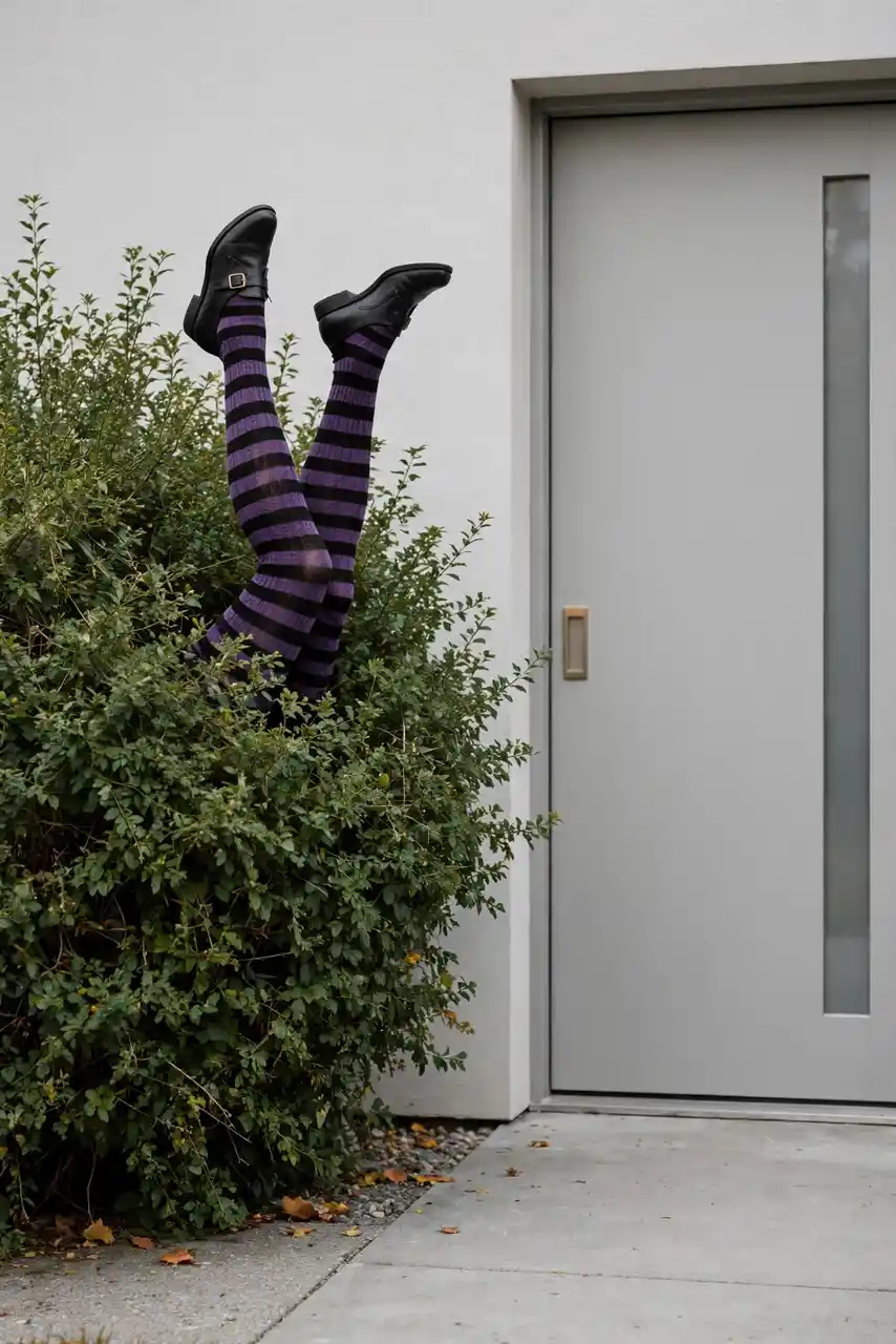Floating Witch Legs