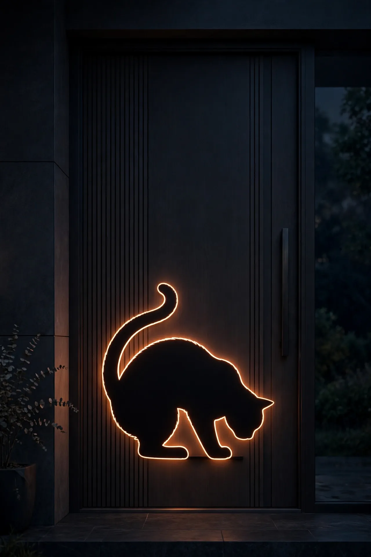Black Cat Silhouette