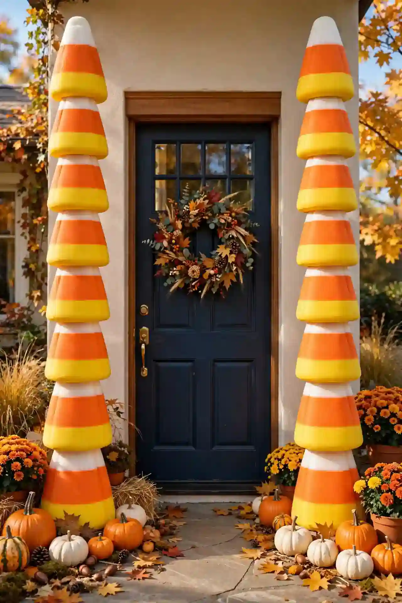 Candy Corn Columns