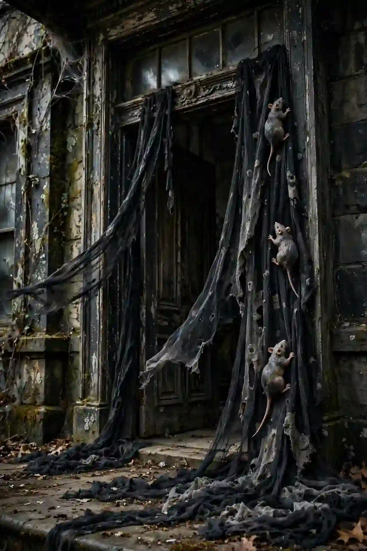Creepy Cloth Drapes