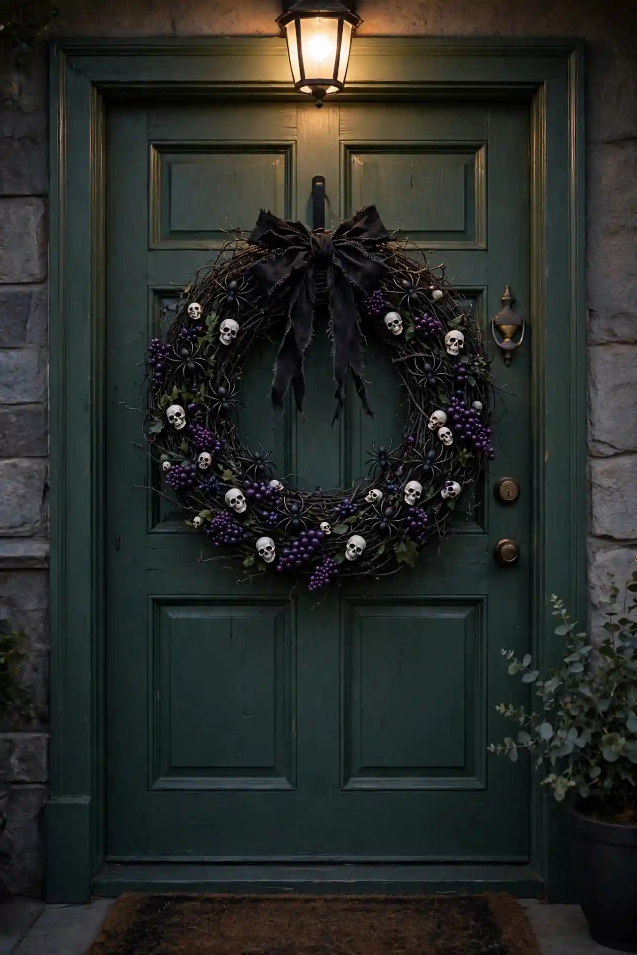 Spooky Wreath Welcome
