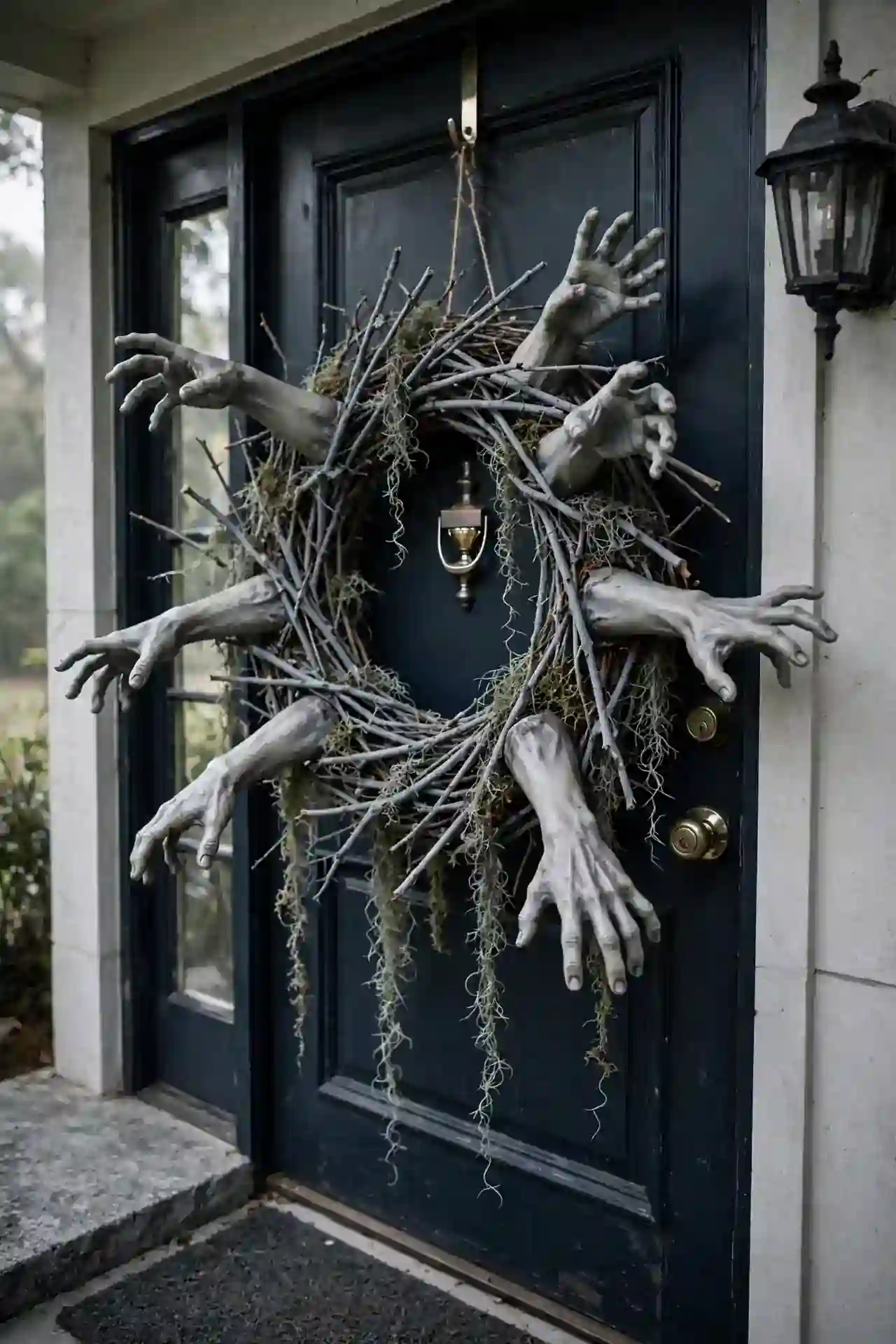 Zombie Hand Wreath