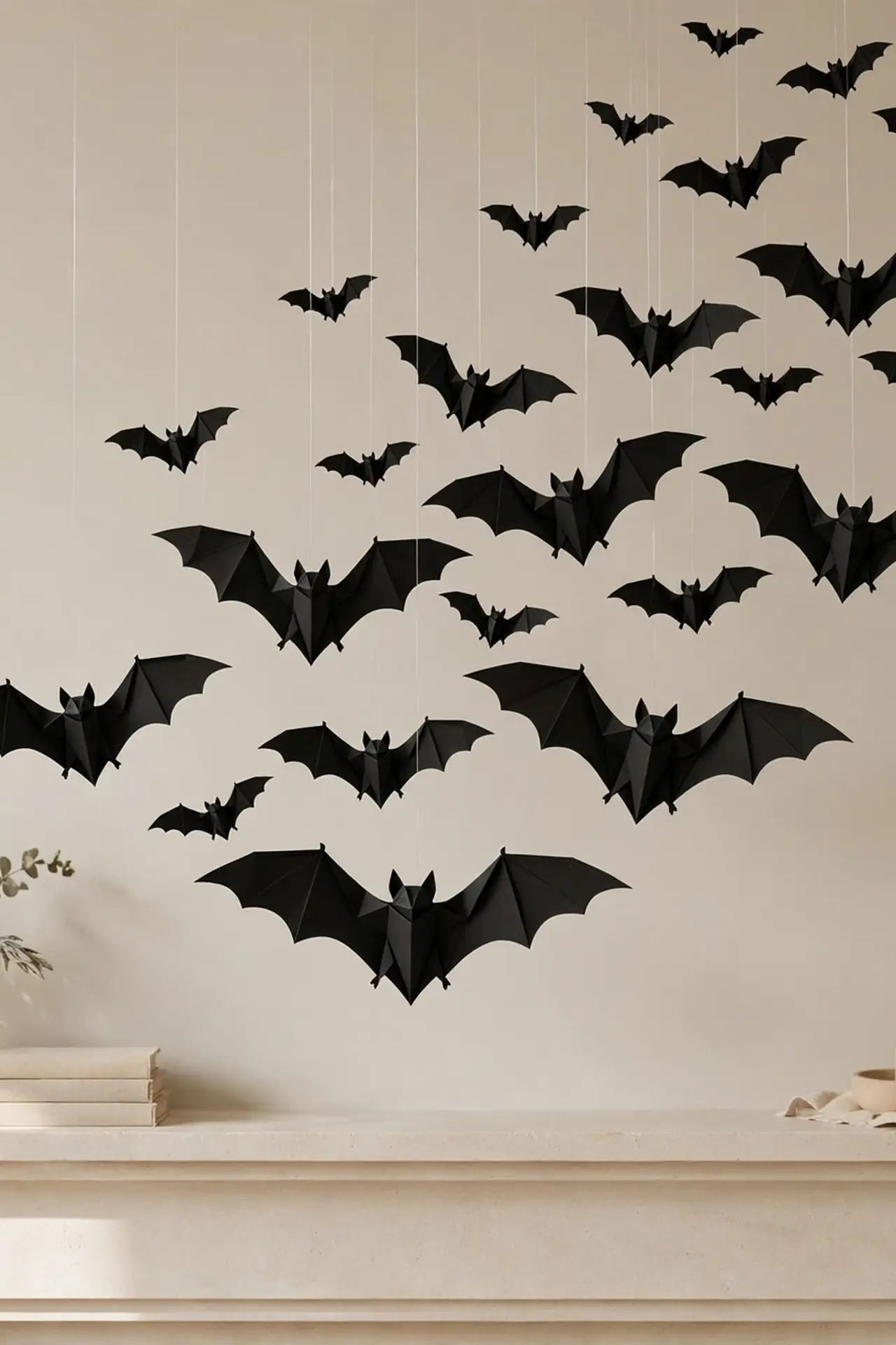 Bat Swarm Garland