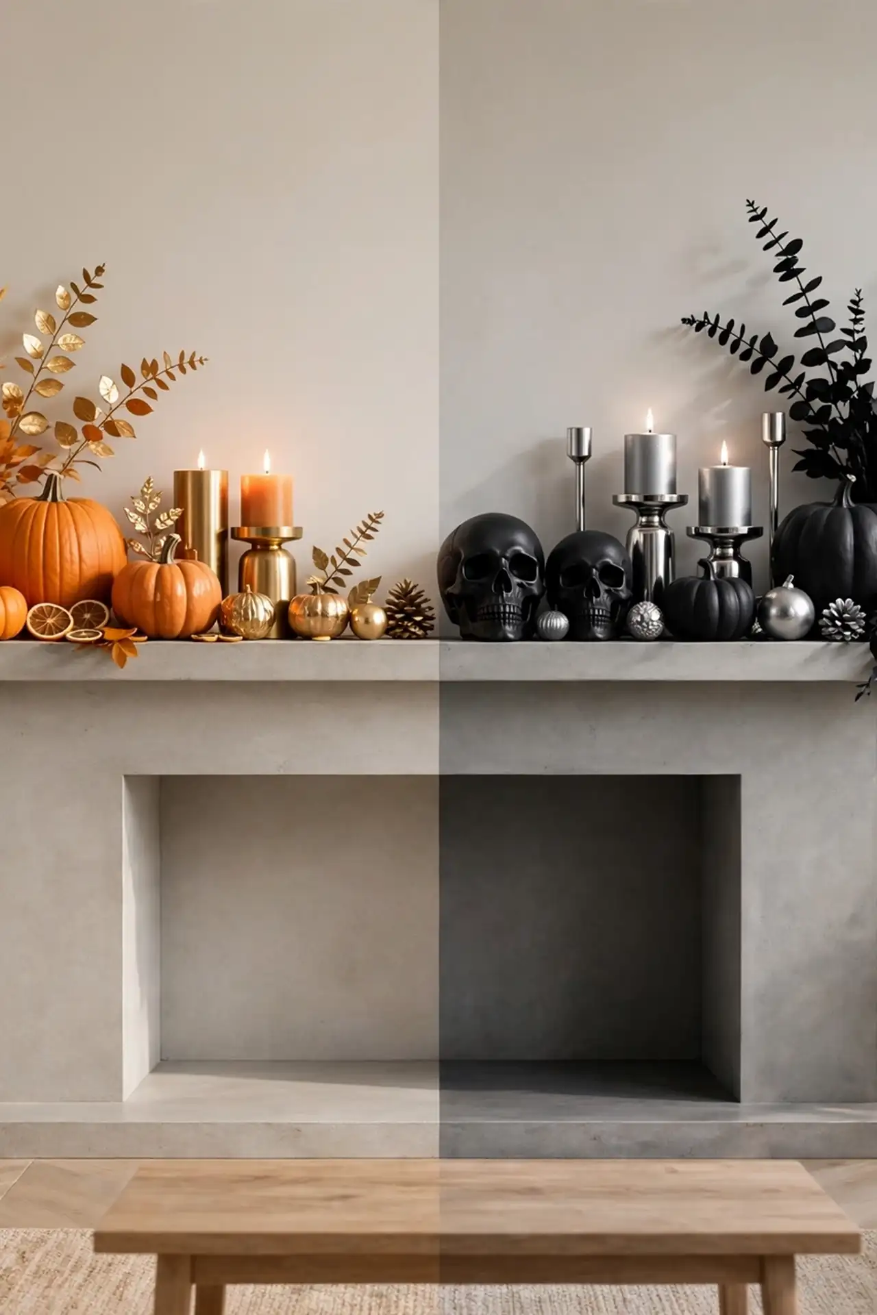 Orange vs Black
