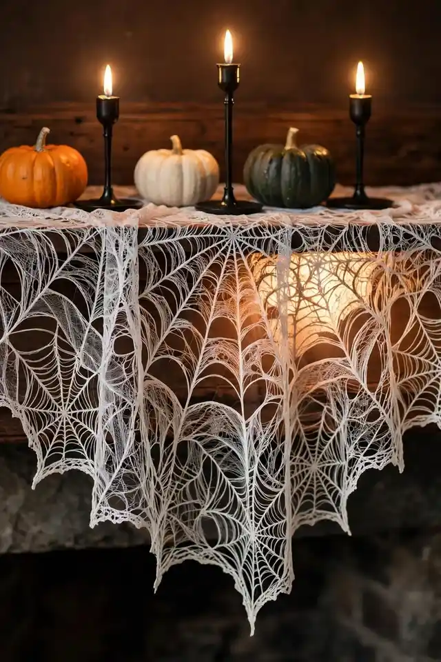 Spiderweb Table Runner
