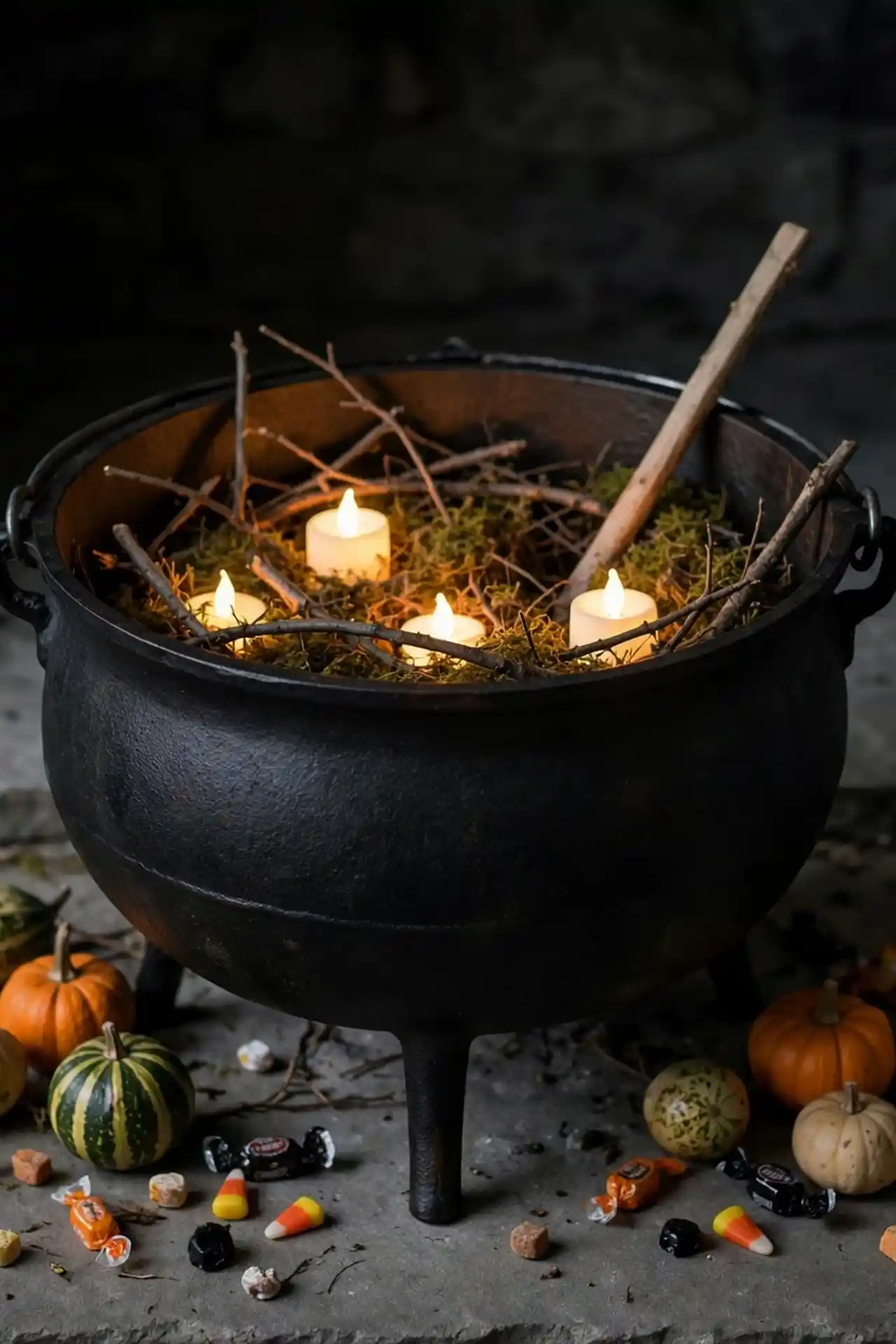 Cauldron Centerpiece