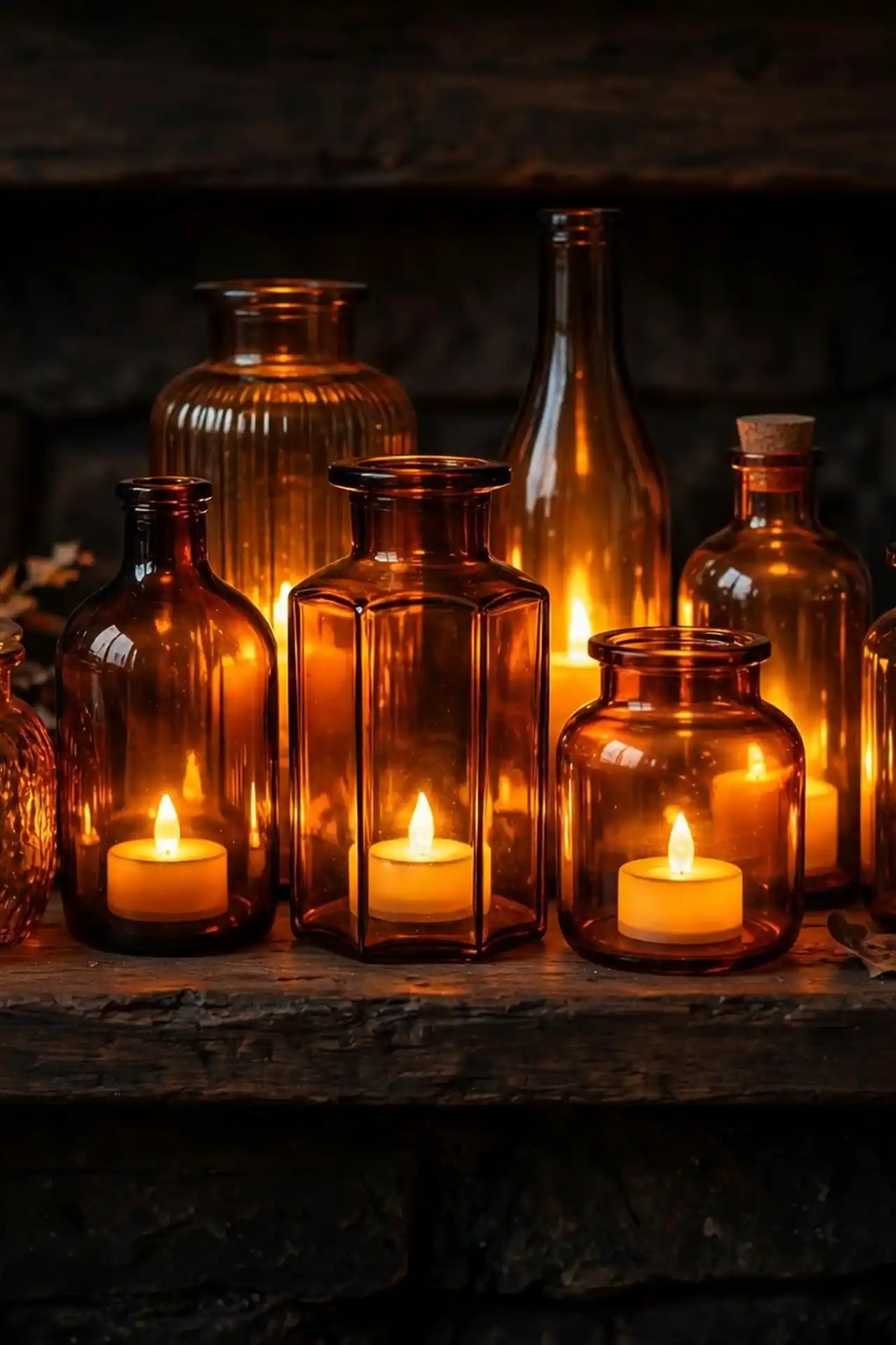 Amber Glass Glow