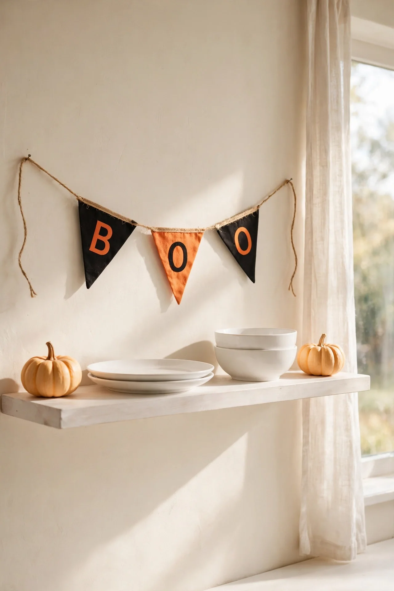 Boo Bunting Banner