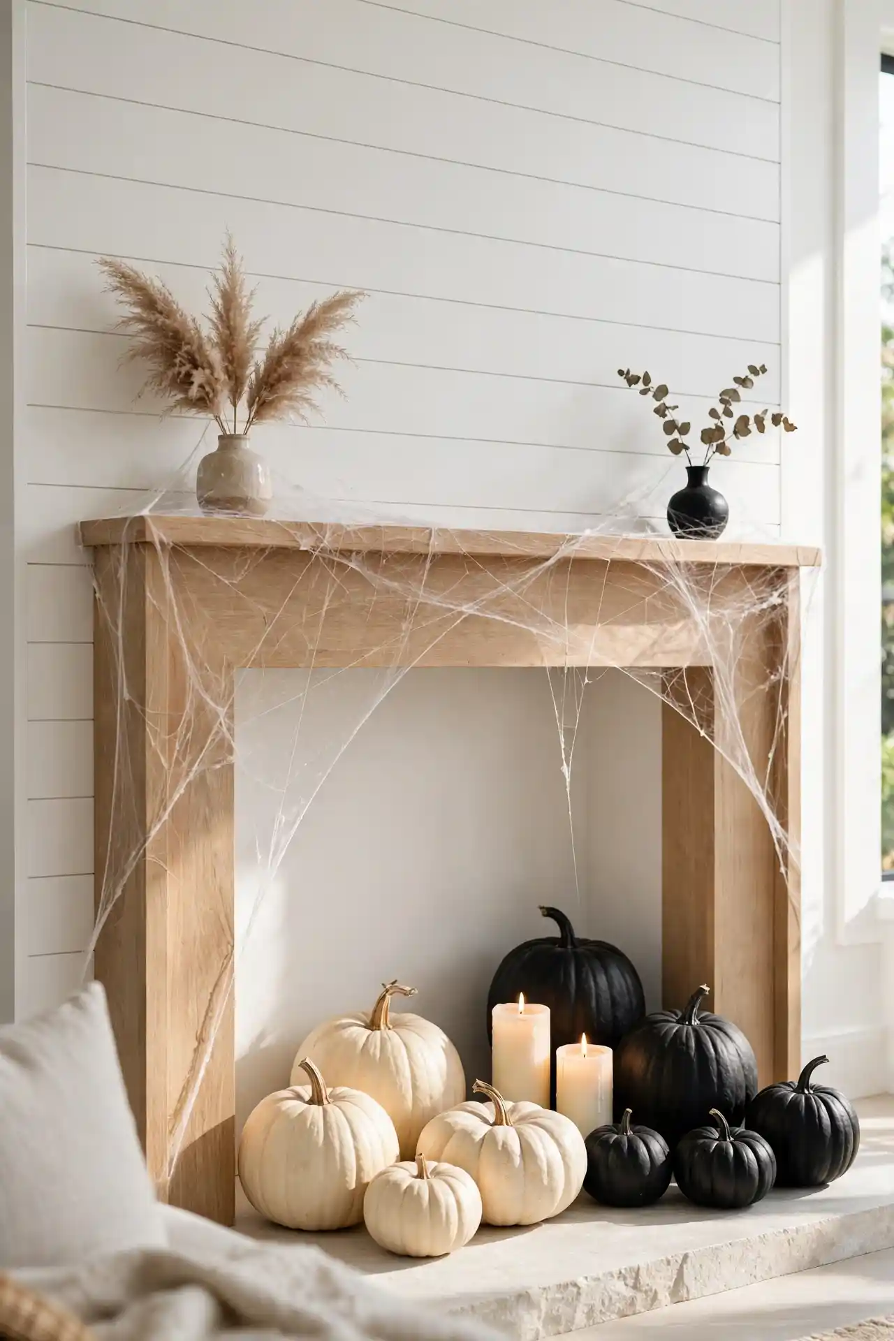 Spiderweb Mantel Styling