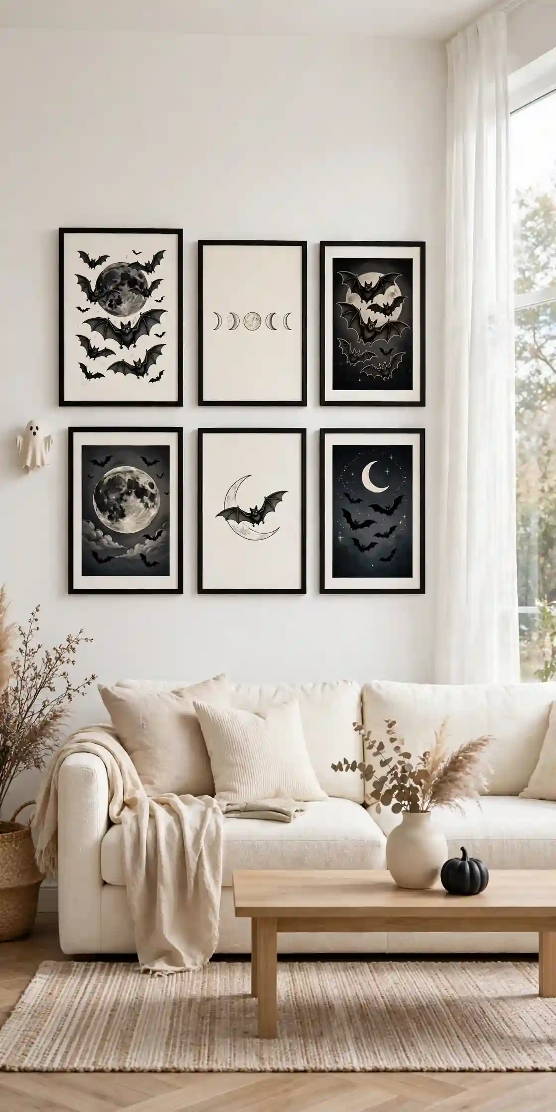 Spooky Gallery Wall