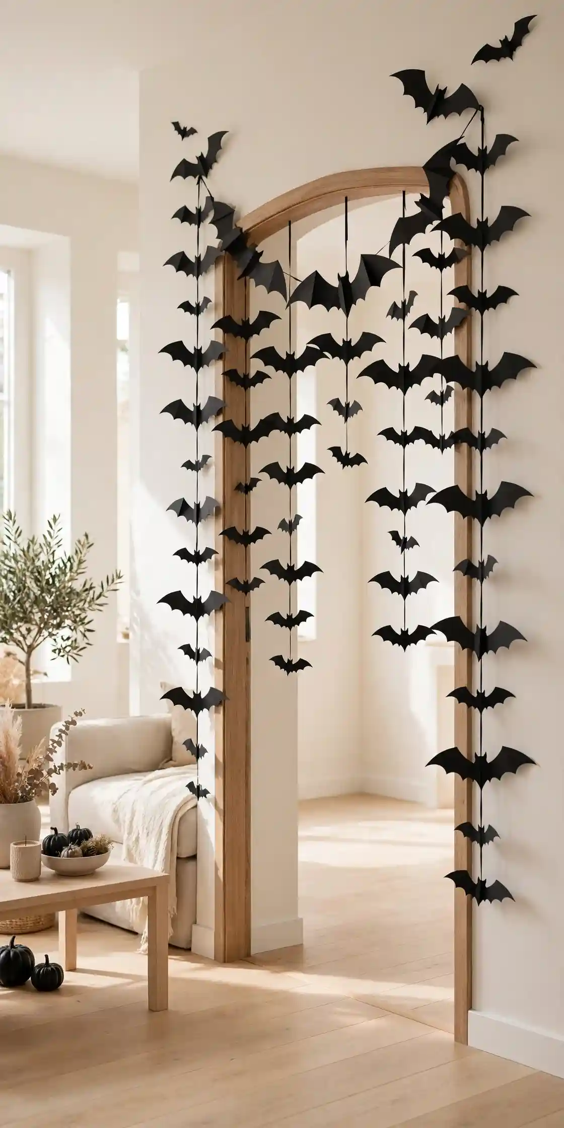 Bat Garland Drape