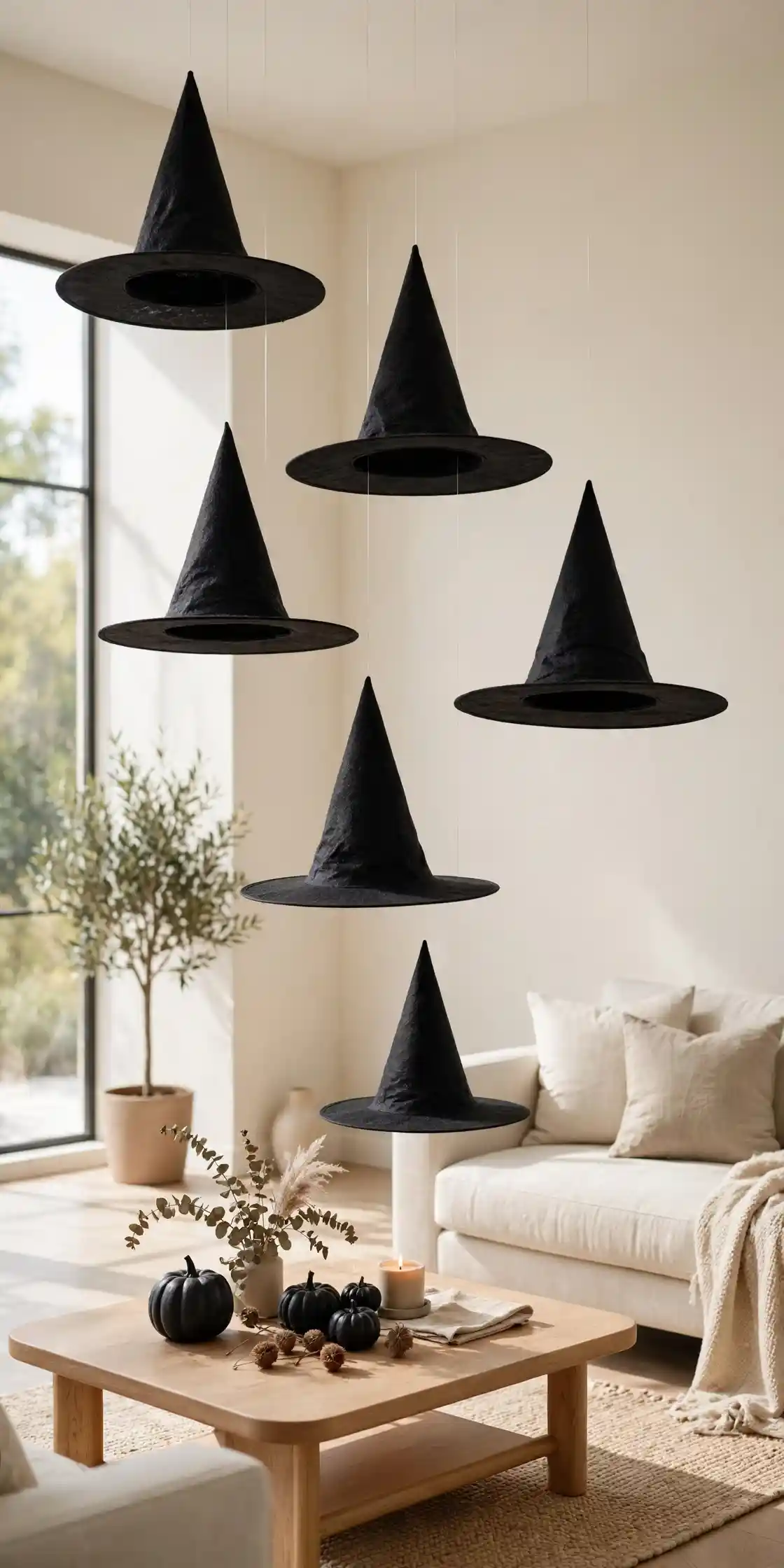 Floating Witch Hats