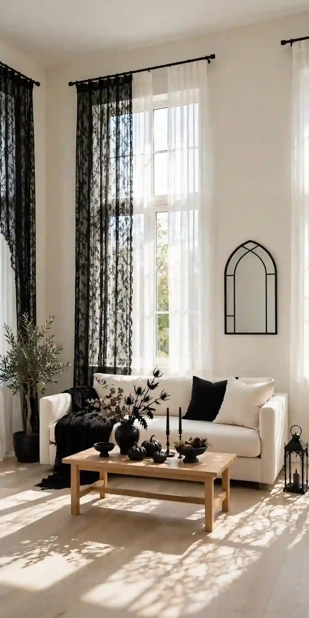 Web Lace Curtains