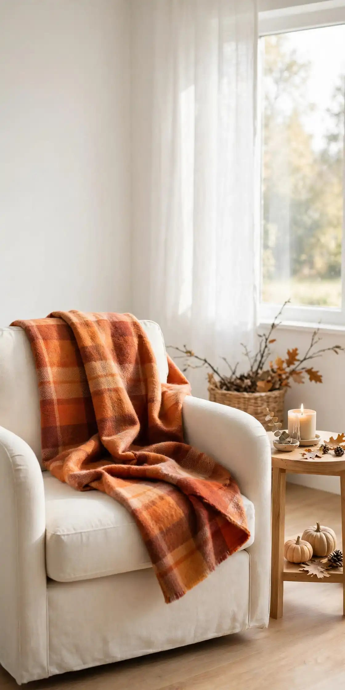 Plaid Fall Blankets