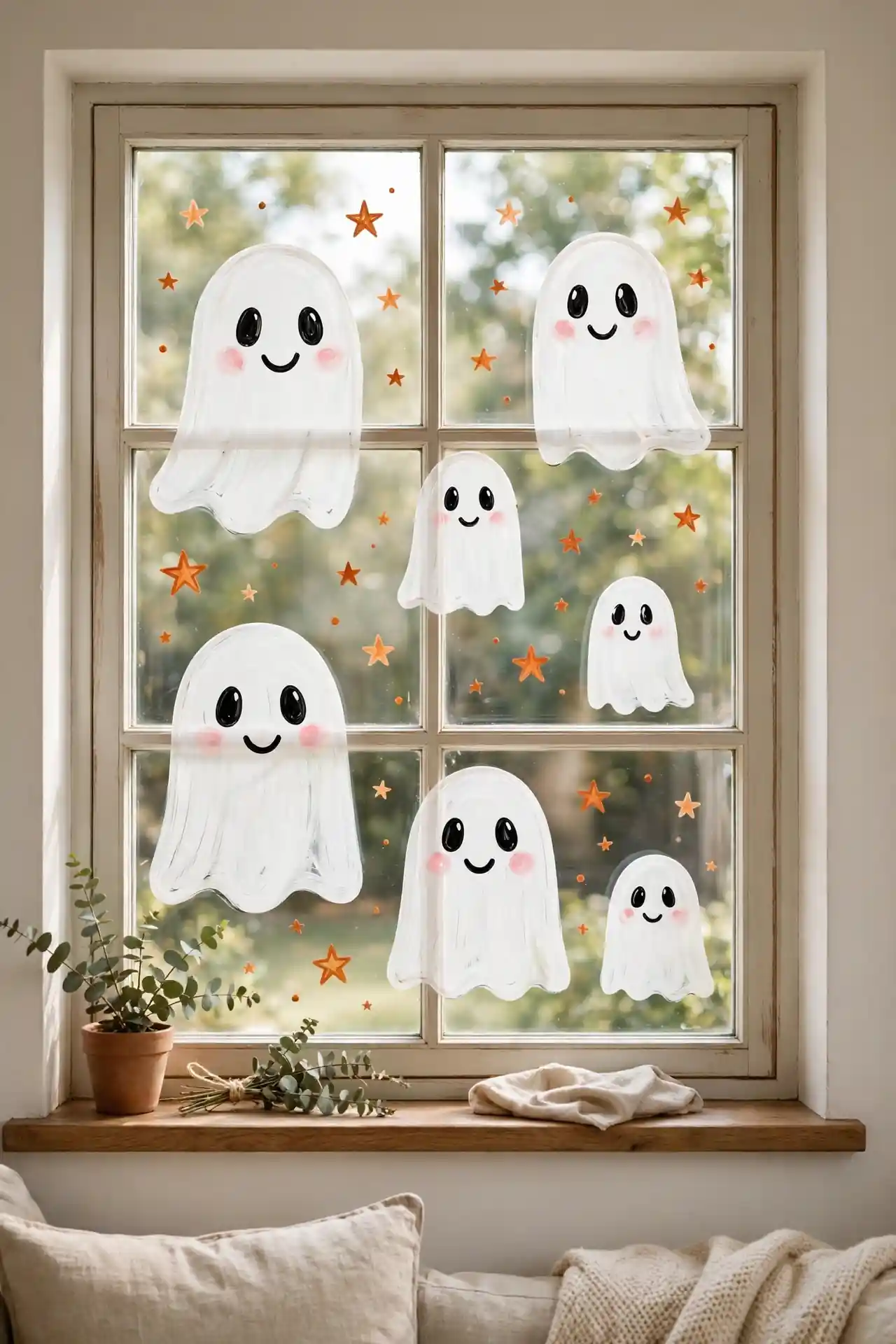 Friendly Ghost Faces