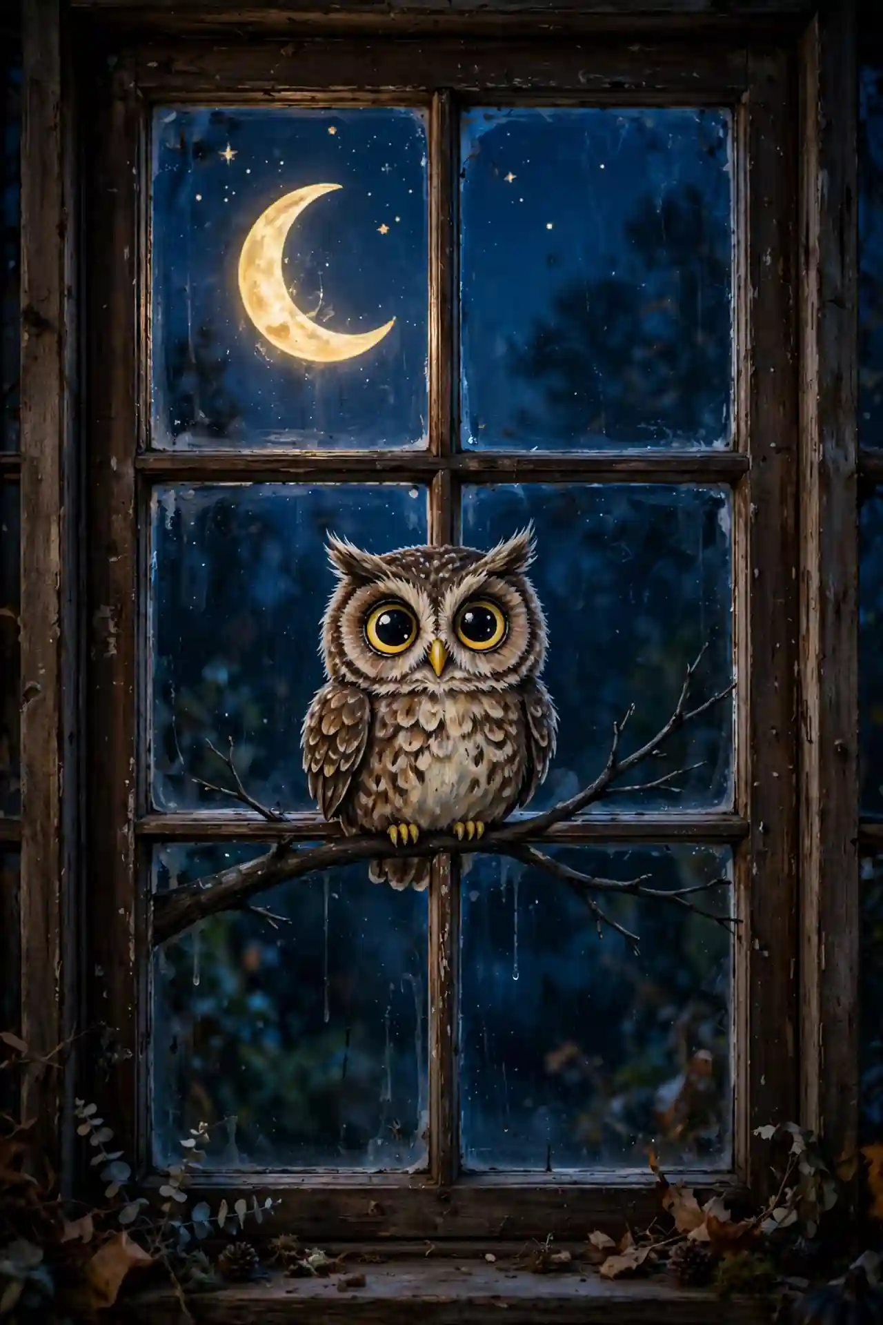 Owl Perch Night