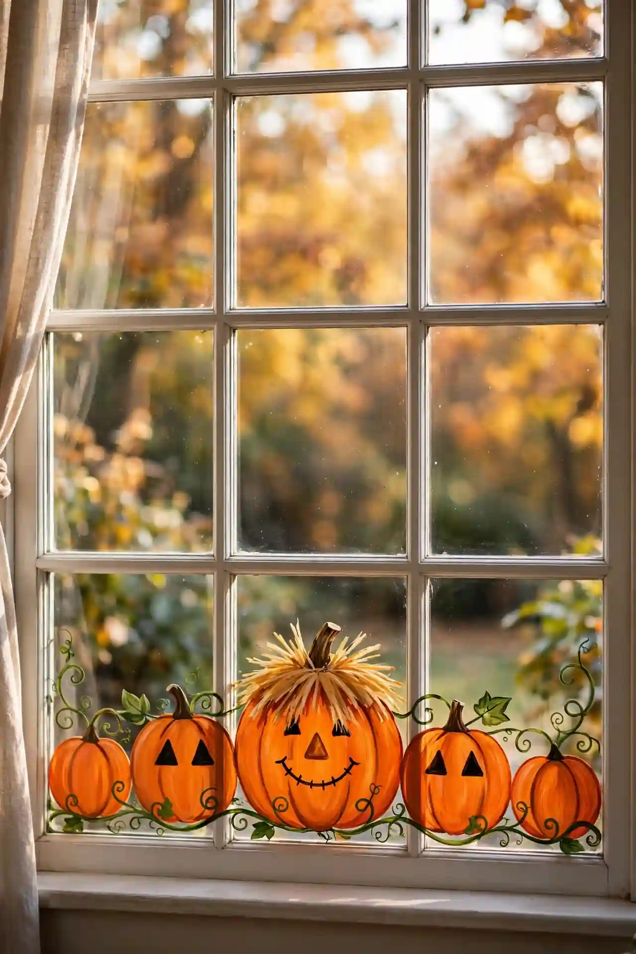 Pumpkin Patch Scene