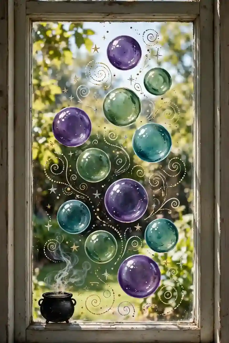 Purple Potion Bubbles