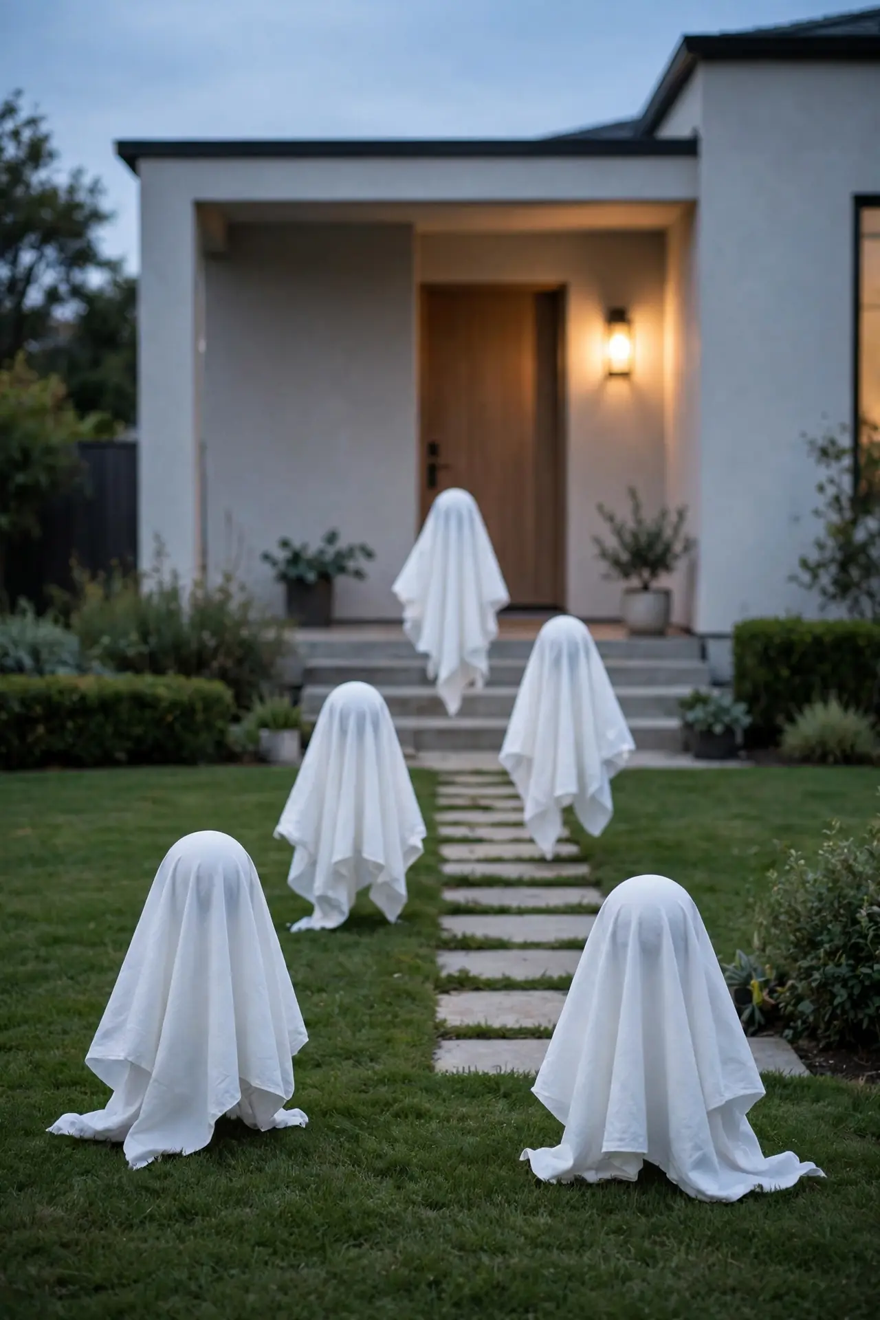 Ghost Lawn Silhouettes