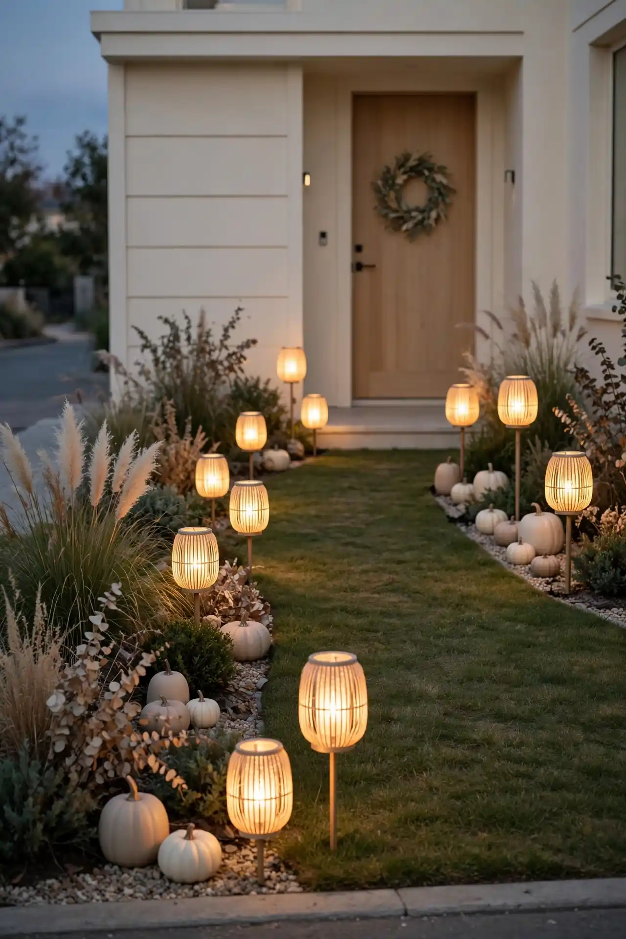 Lantern Stake Border