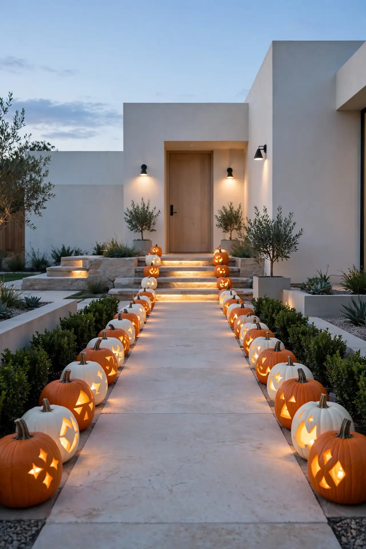 Pumpkin Path Lanterns