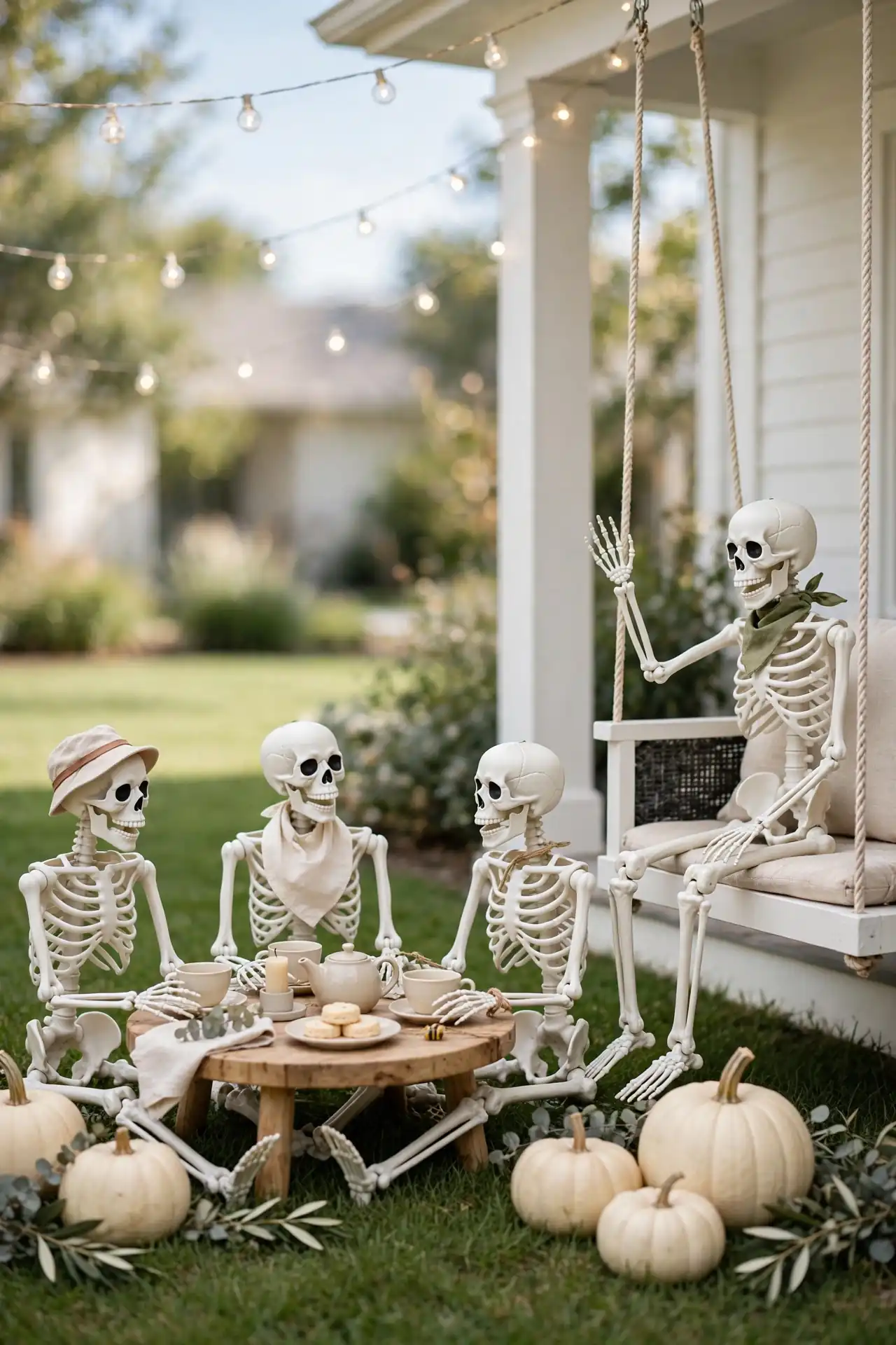 Skeleton Garden Party