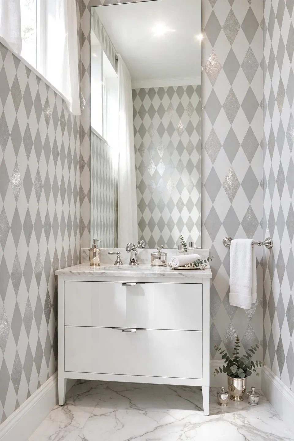 Silver Foil Glamour