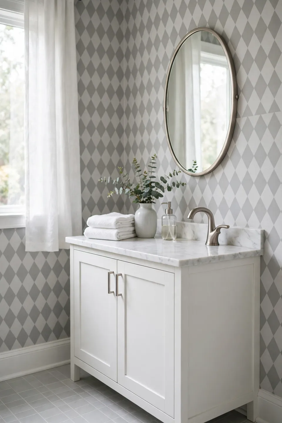 Soft Gray Lattice