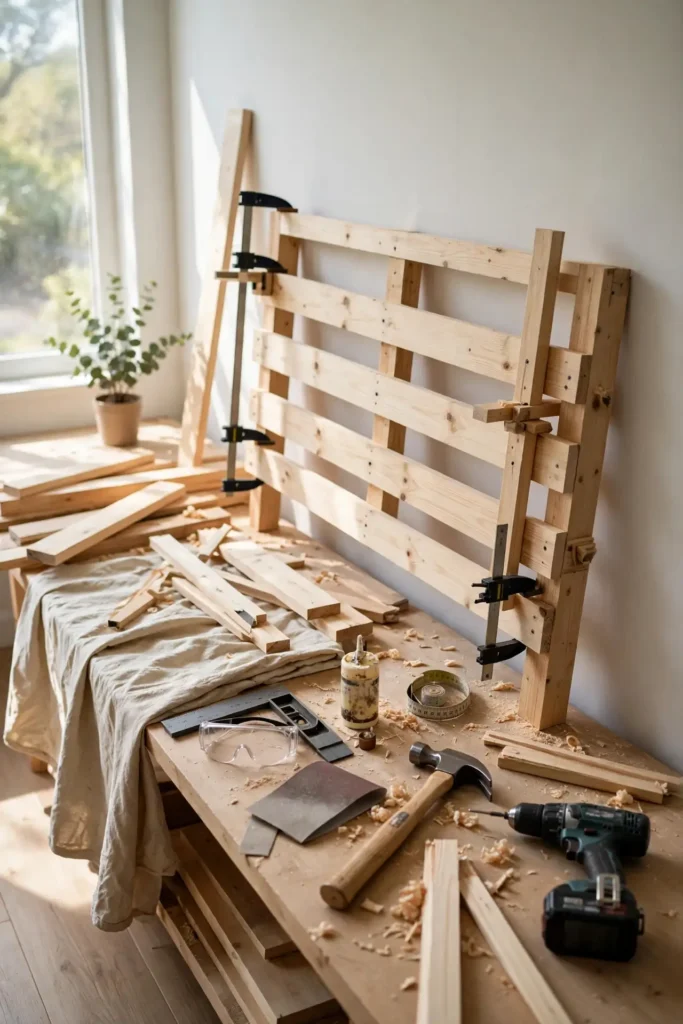 DIY Headboard Steps