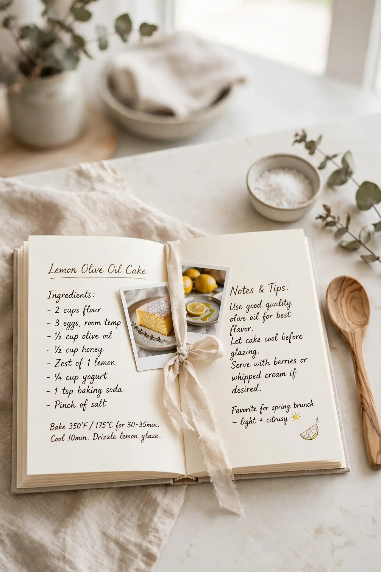 Memory Recipe Books