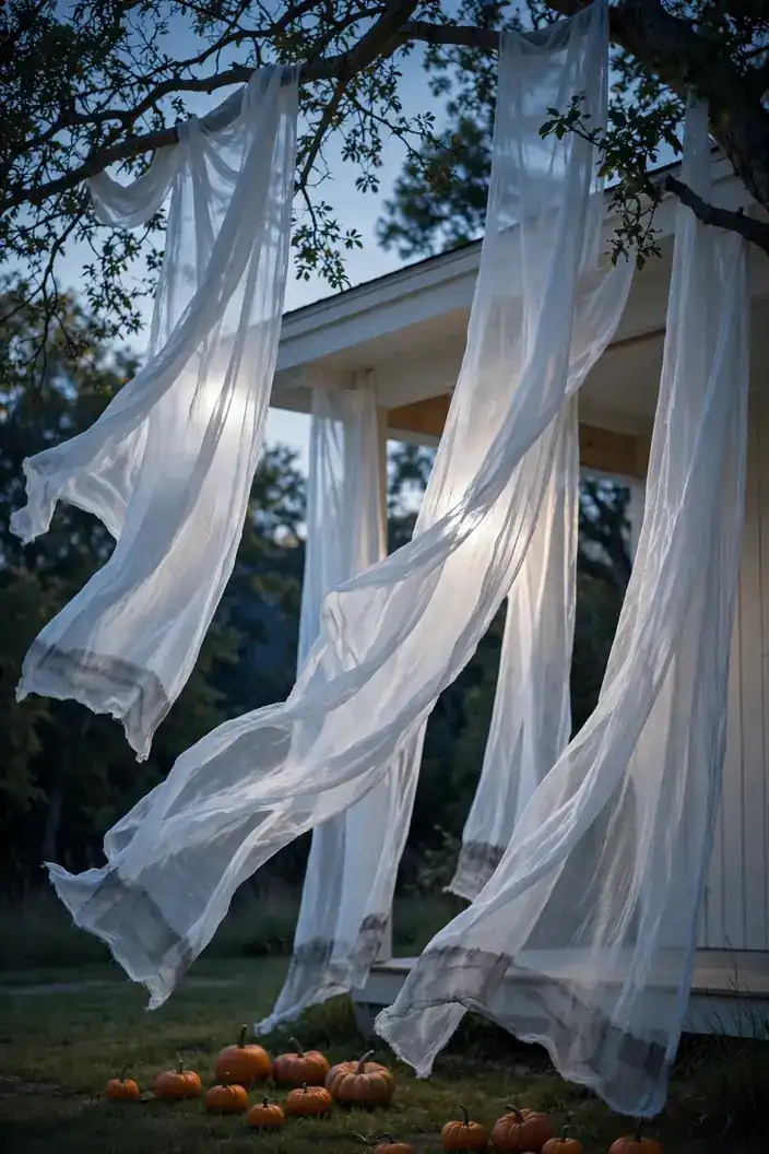 Cheesecloth Spirit Drapes