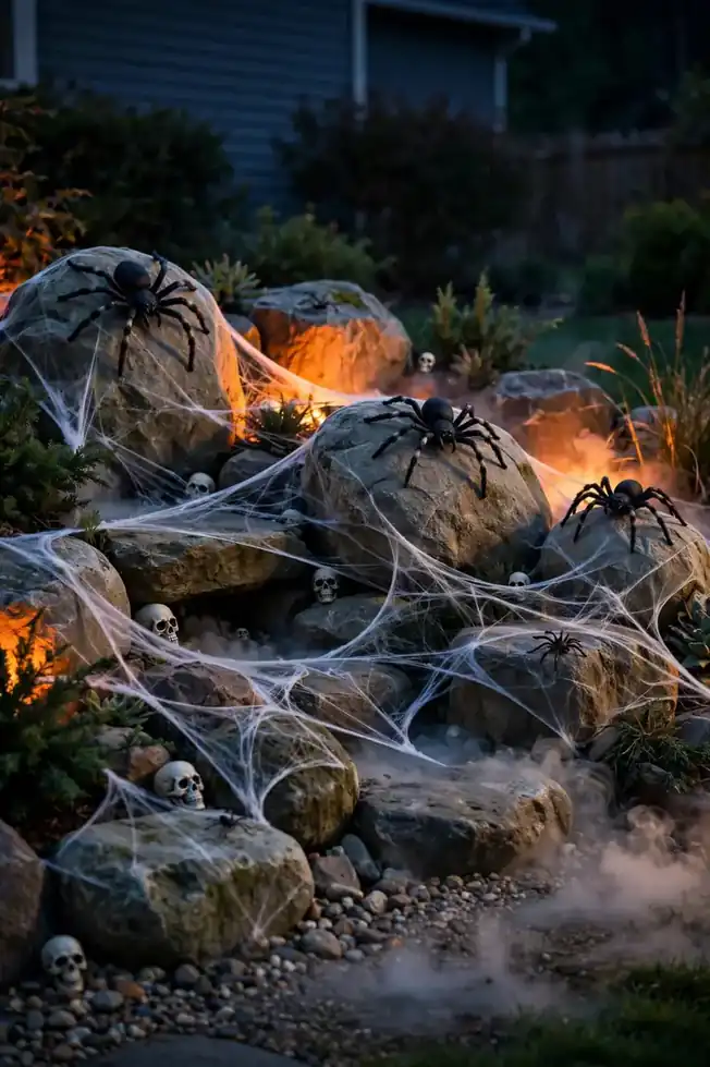 Cobwebbed Rock Garden