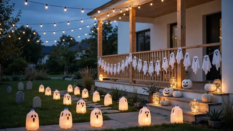 homemade halloween decorations outdoor