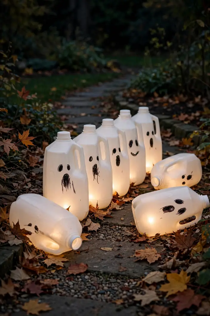 Milk Jug Ghosts