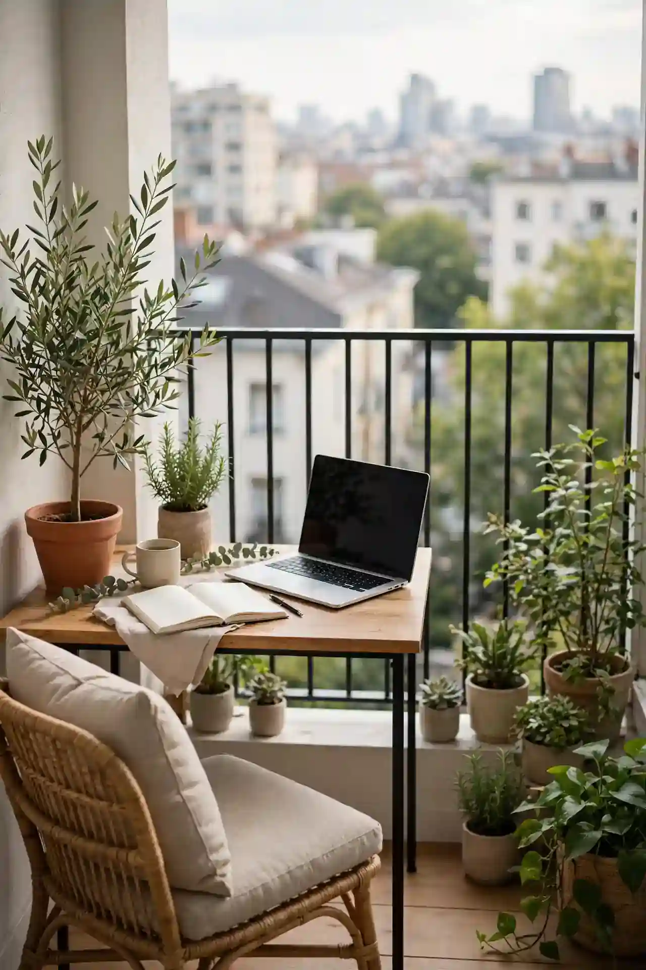 Balcony Study Corner