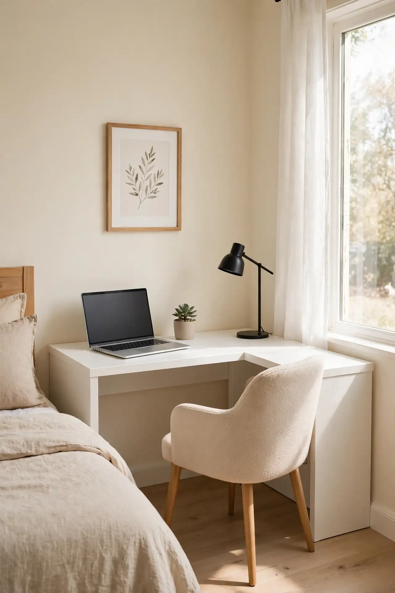 Corner Desk Setup