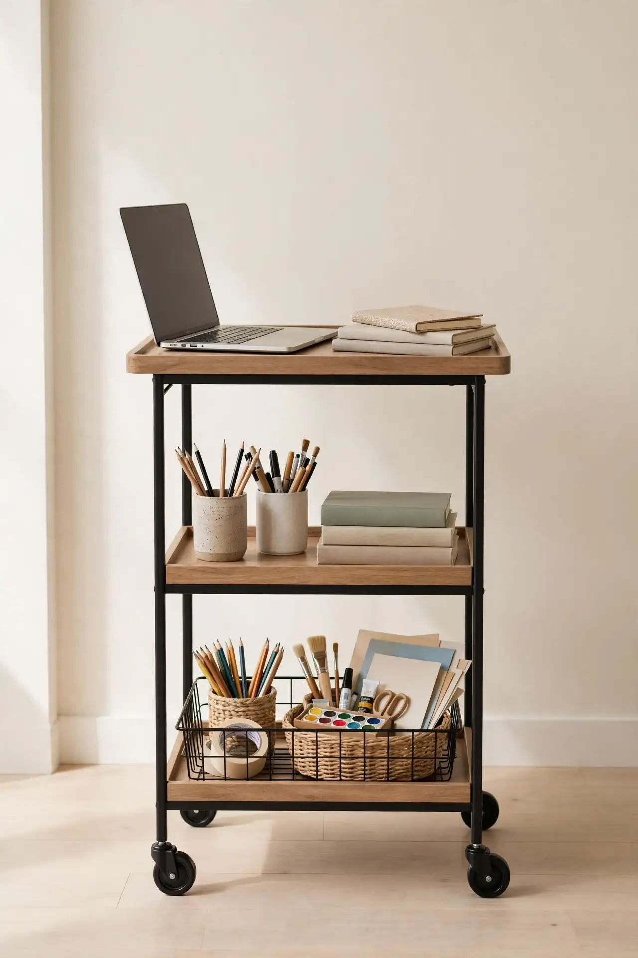 Rolling Cart Desk