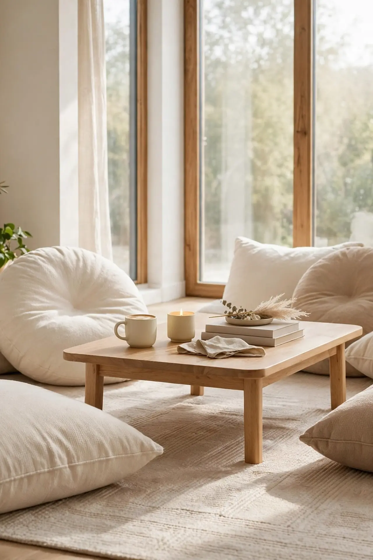 Plush Floor Cushions