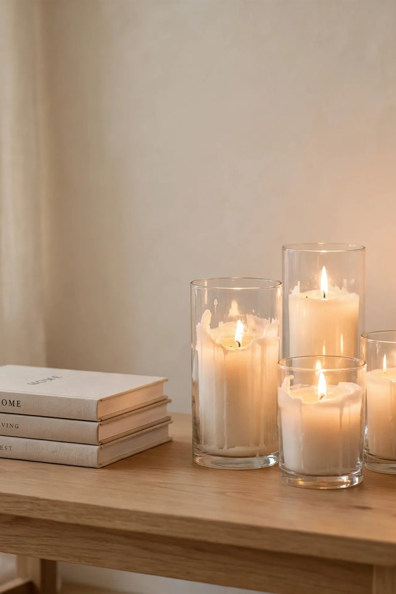 Warm Candle Clusters